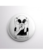 Chapa alfiler Be Yourself