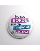 Chapa alfiler No soy borde