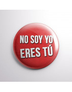 Chapa alfiler No soy yo, eres tú