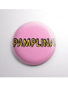 Chapa alfiler Pamplina