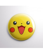 Chapa alfiler Pikachu - Pokemon