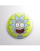 Chapa alfiler Rick