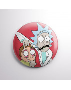 Chapa alfiler Rick y Morty