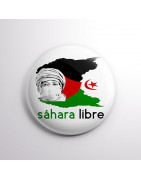 Chapa alfiler Sahara Libre