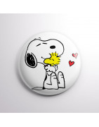 Chapa alfiler Snoopy