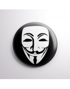 Chapa alfiler V de Vendetta