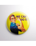 Chapa alfiler We can do it