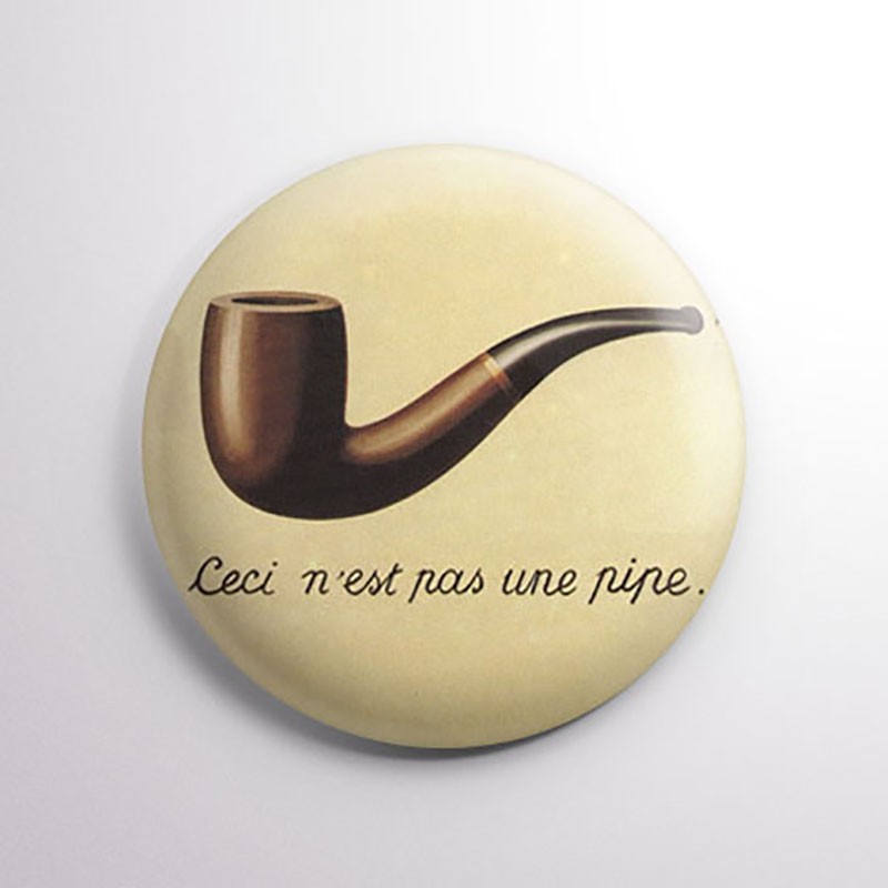 Ceci n'est pas une pipe - René Magritte