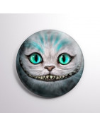 Chapa alfiler Gato de Cheshire