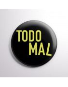 Chapa alfiler TODO MAL