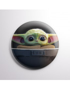 Chapa alfiler Baby Yoda