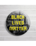 Chapa alfiler Black lives matters