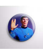 Chapa alfiler Capitán Spock