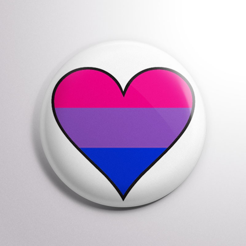 Corazón Orgullo Bisexual