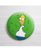 Chapa alfiler Homer Simpson