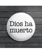 Chapa alfiler Dios ha muerto