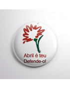 Chapa alfiler Revolución de los Claveles