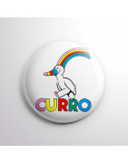 Chapa alfiler Curro