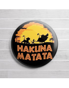 Chapa alfiler HAKUNA MATATA - El rey León