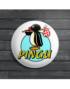 Chapa alfiler Pingu
