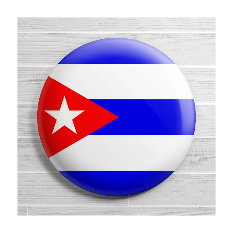 Chapa alfiler Bandera Cuba