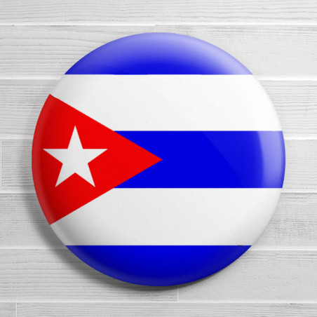 Chapa alfiler Bandera Cuba
