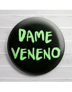 Chapa alfiler Dame veneno