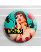 Chapa alfiler La Veneno