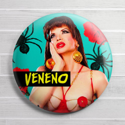 Chapa alfiler La Veneno