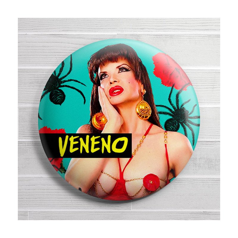 Chapa alfiler La Veneno