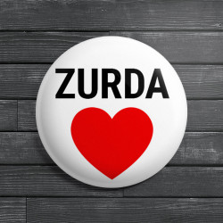 Chapa alfiler ZURDA