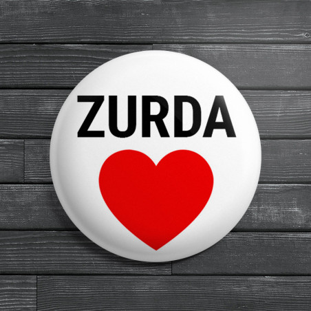 Chapa alfiler ZURDA
