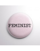 Chapa alfiler Feminist