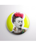 Chapa alfiler Frida Khalo