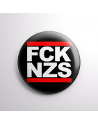 Chapa alfiler Fuck Nazis
