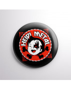 Chapa alfiler Heidi Metal