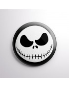 Chapa alfiler Jack Skeleton