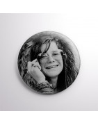 Chapa alfiler Janis Joplin