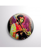 Chapa alfiler Jimi Hendrix