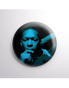 Chapa alfiler John Coltrane