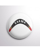 Chapa alfiler Karma