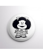 Chapa alfiler Mafalda