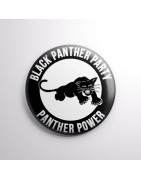 Chapa alfiler Panteras negras