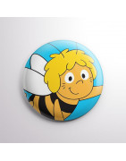 Chapa alfiler Abeja Maya