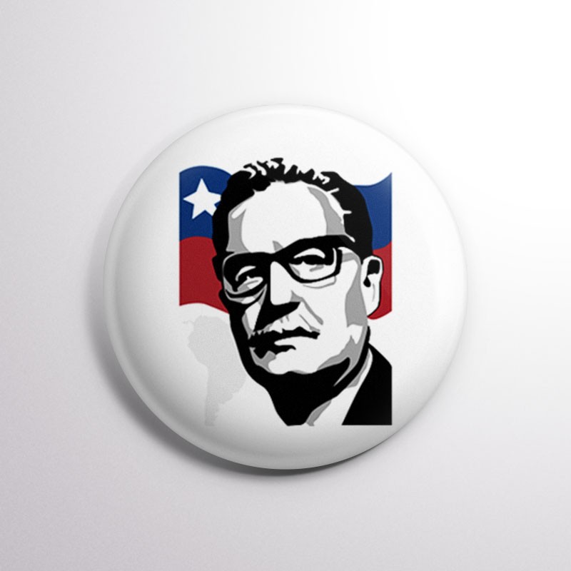 Chapa alfiler Salvador Allende