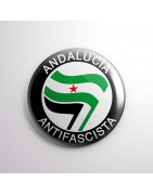 Chapa alfiler Andalucía Antifascista