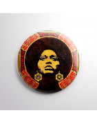 Chapa alfiler Angela Davis