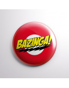 Chapa alfiler Bazinga Big Bang Theory