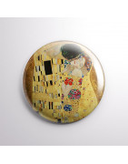 Chapa alfiler Beso - Gustav Klimt